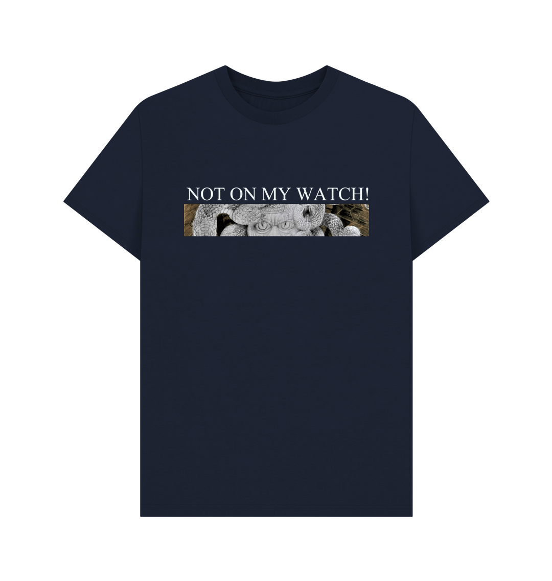 Navy Blue Printed T-shirt