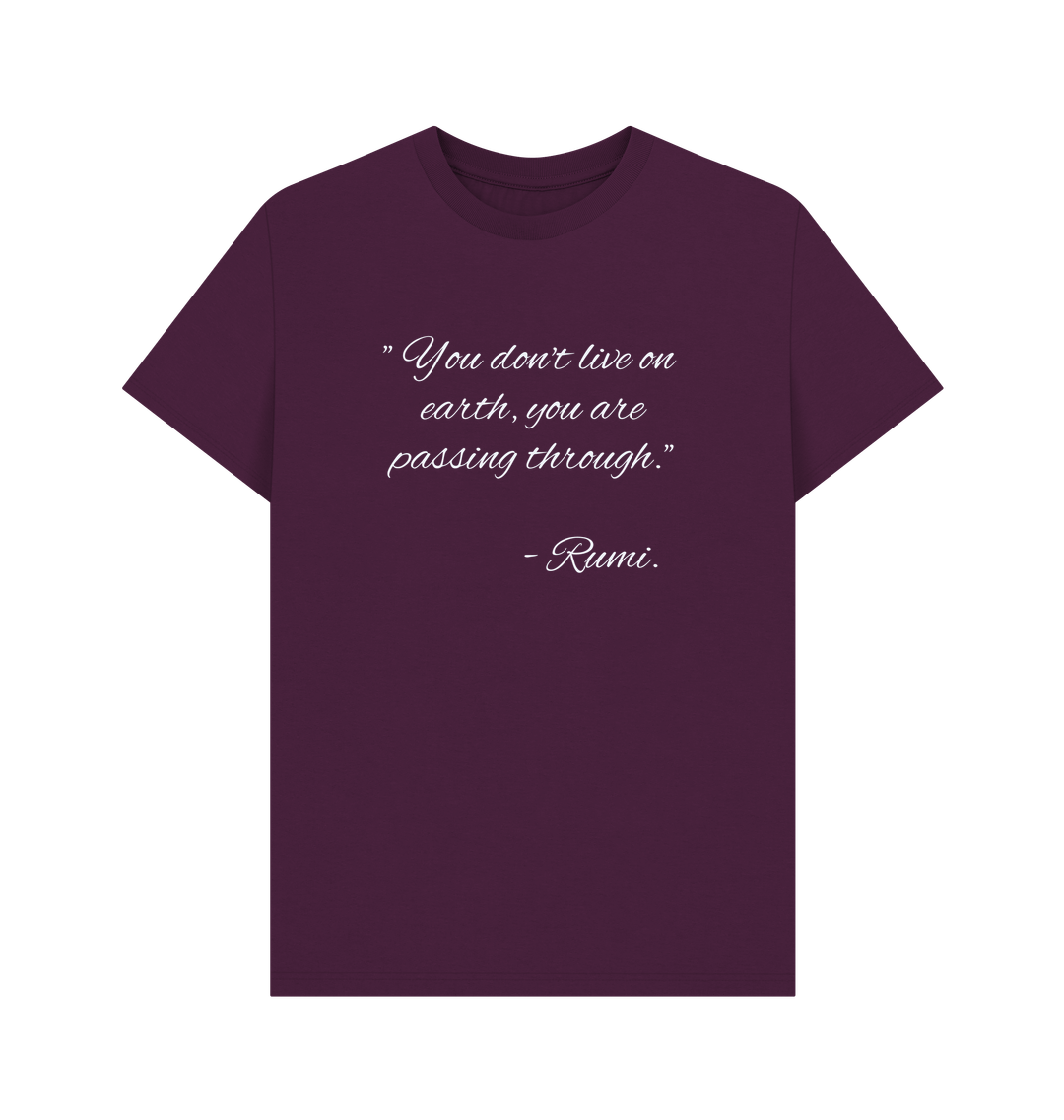 Purple Printed T-shirt