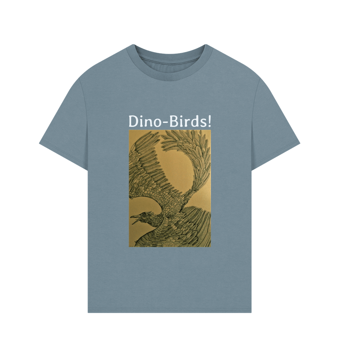 Stone Blue Printed T-shirt