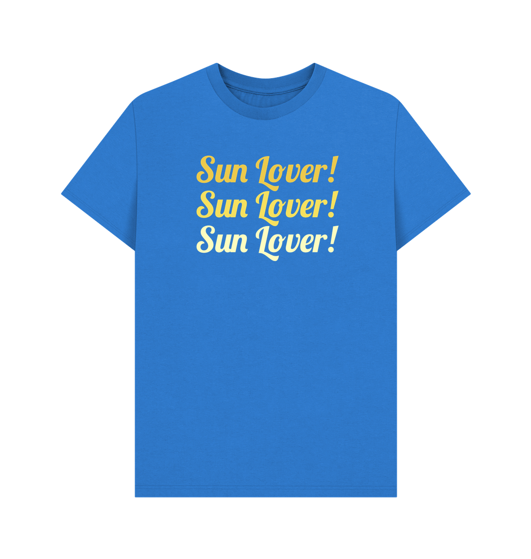 Bright Blue Printed T-shirt