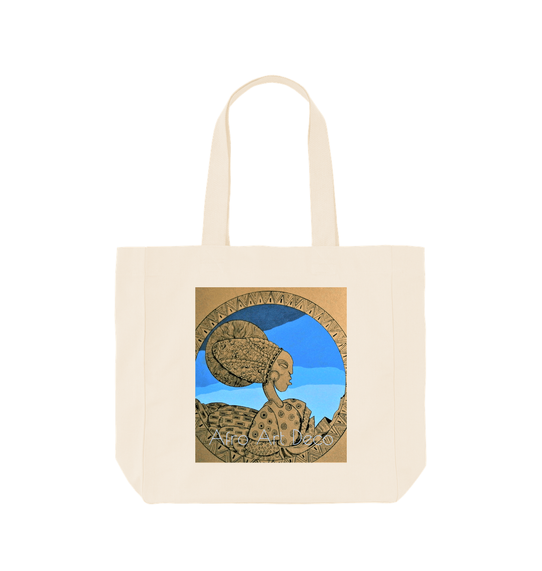 Natural Printed Bag
