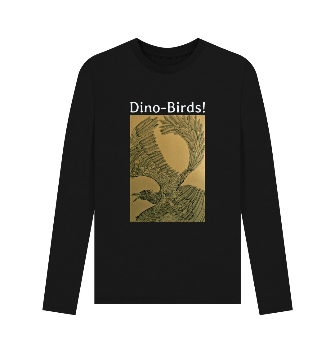Black Printed Long Sleeve T Shirt