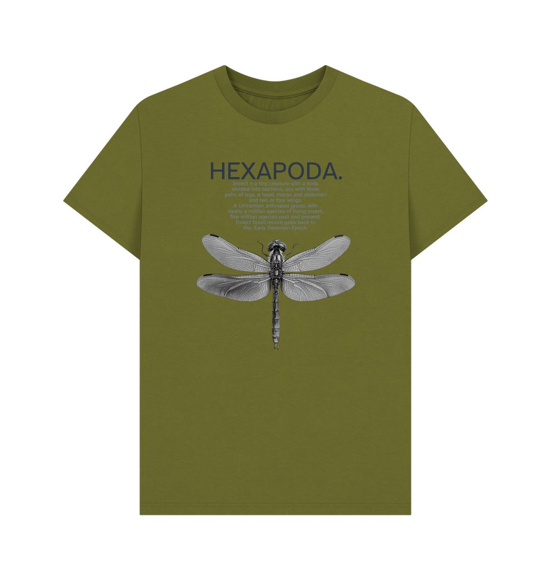 Moss Green Printed T-shirt