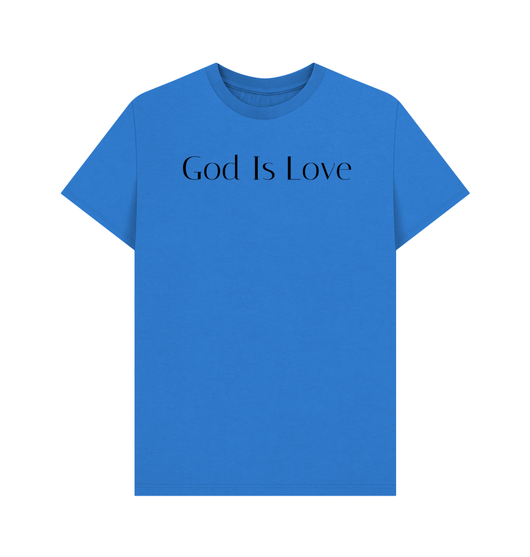 Bright Blue Printed T-shirt