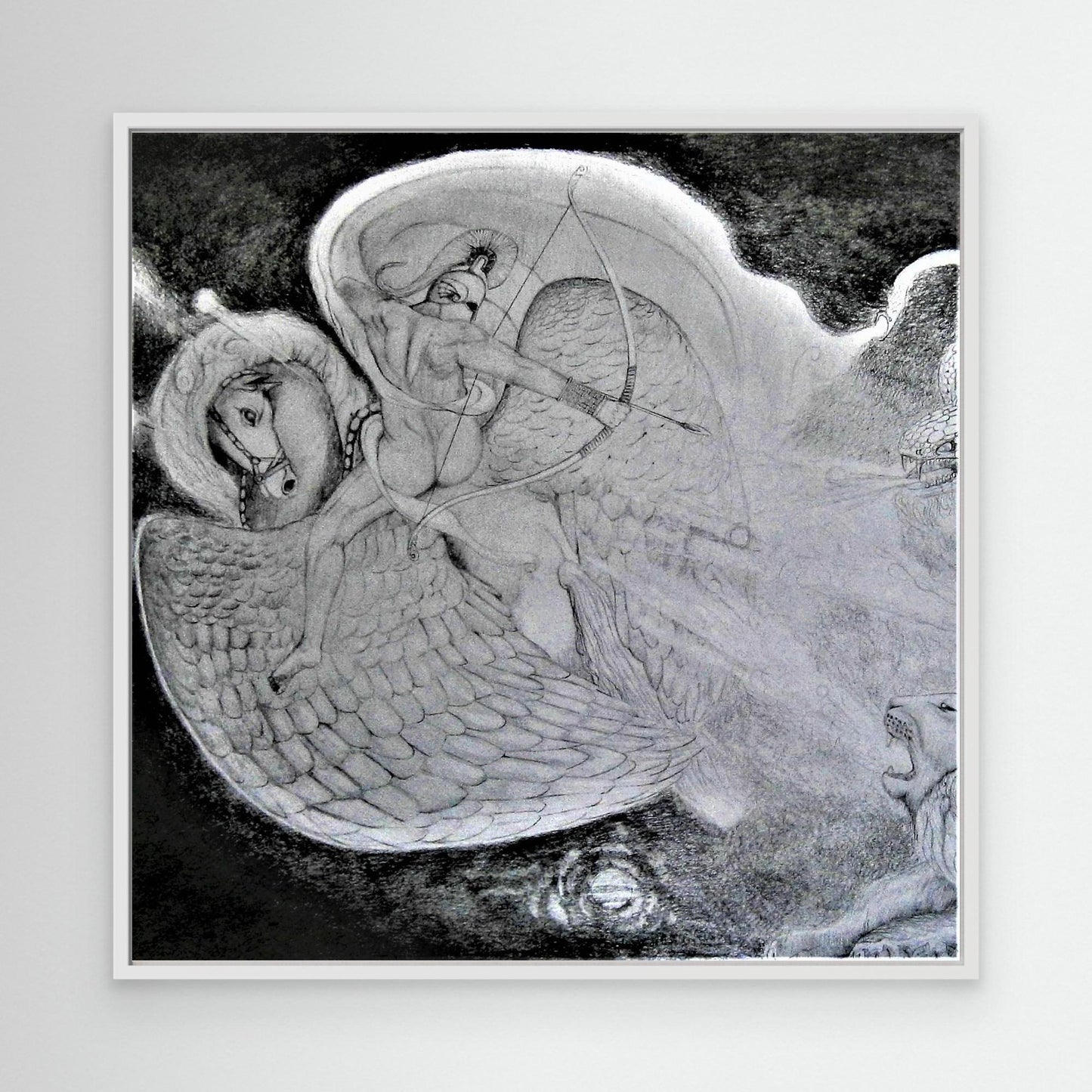 Bellerophon Vs Chimaera (close-up)
