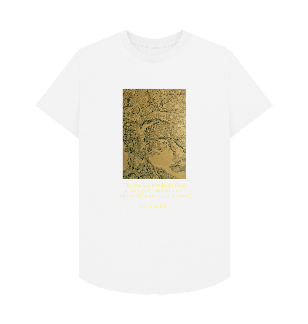 White Printed T-shirt