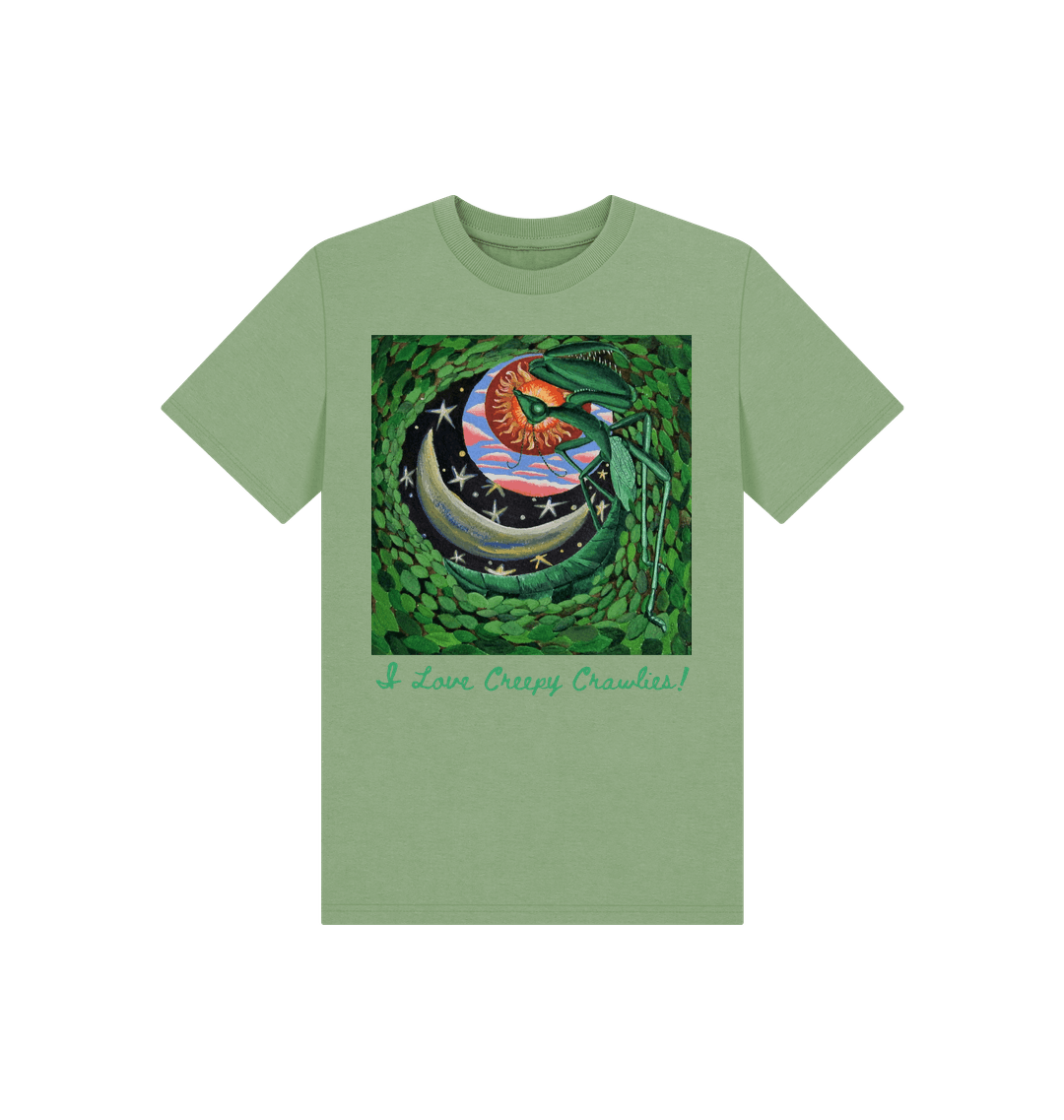 Sage Printed Kids T-Shirt