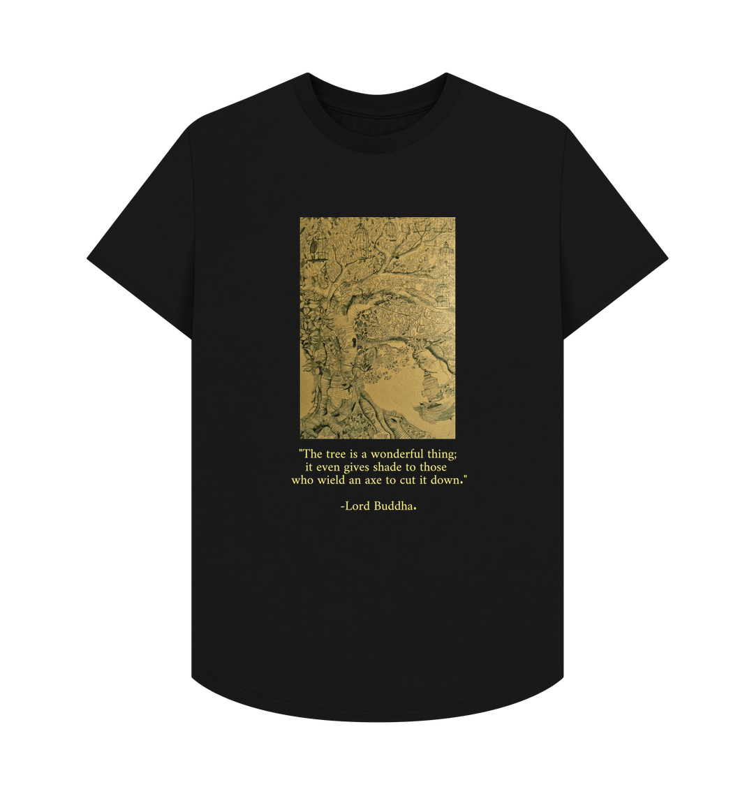 Black Printed T-shirt