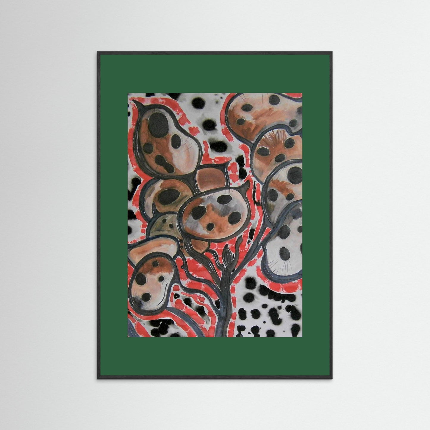 Semi-Abstract Plant Form #1.