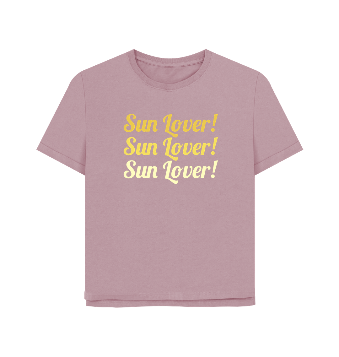 Mauve Printed T-shirt