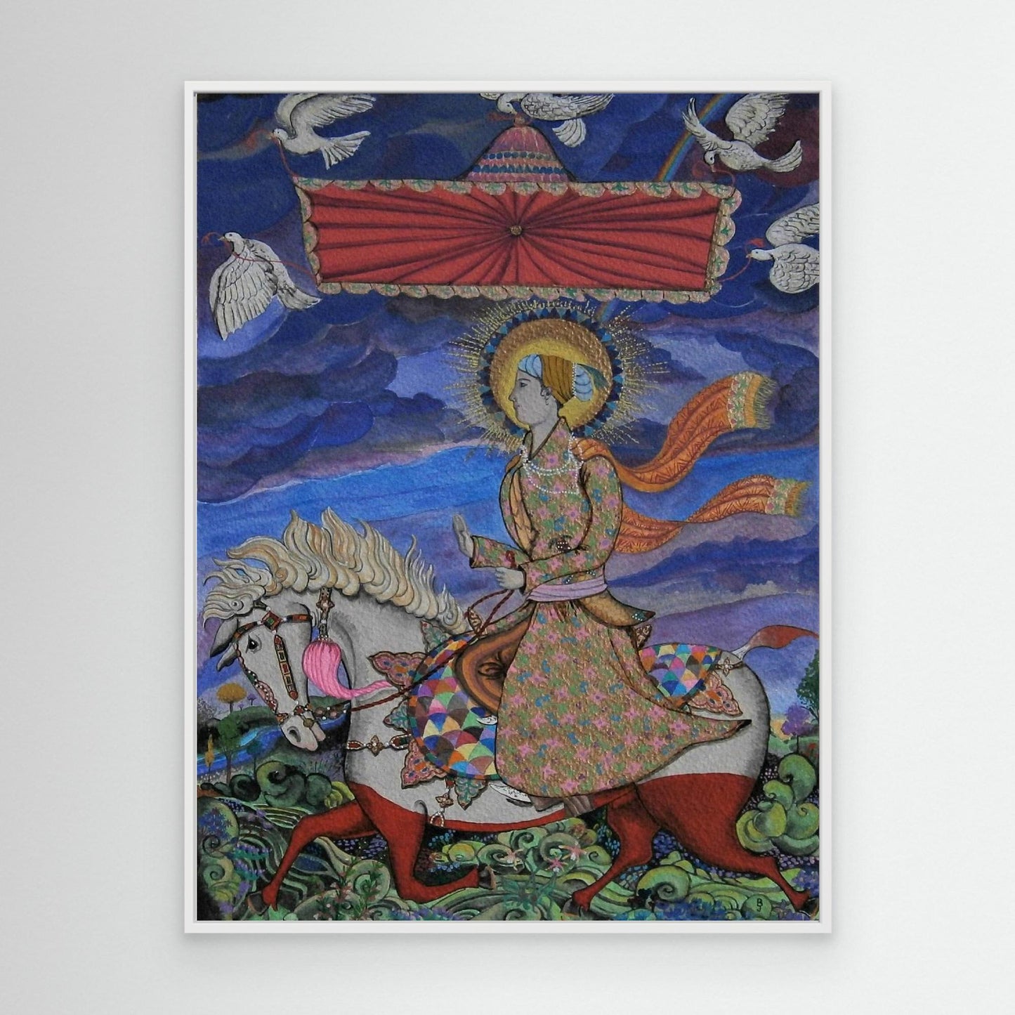 Guru Har Krishan In A Fabulous Dreamscape