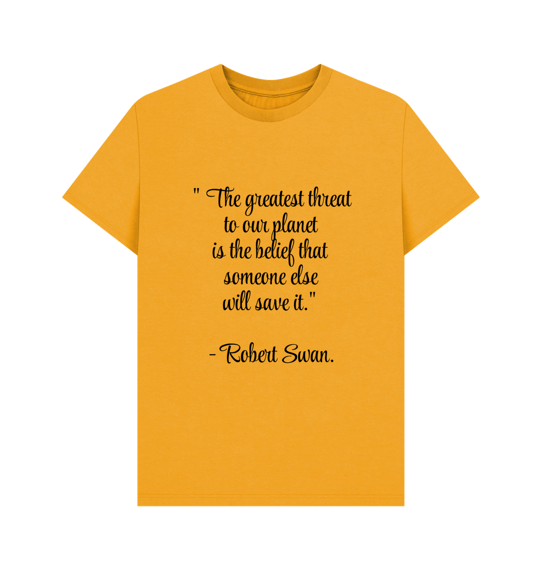 Mustard Printed T-shirt