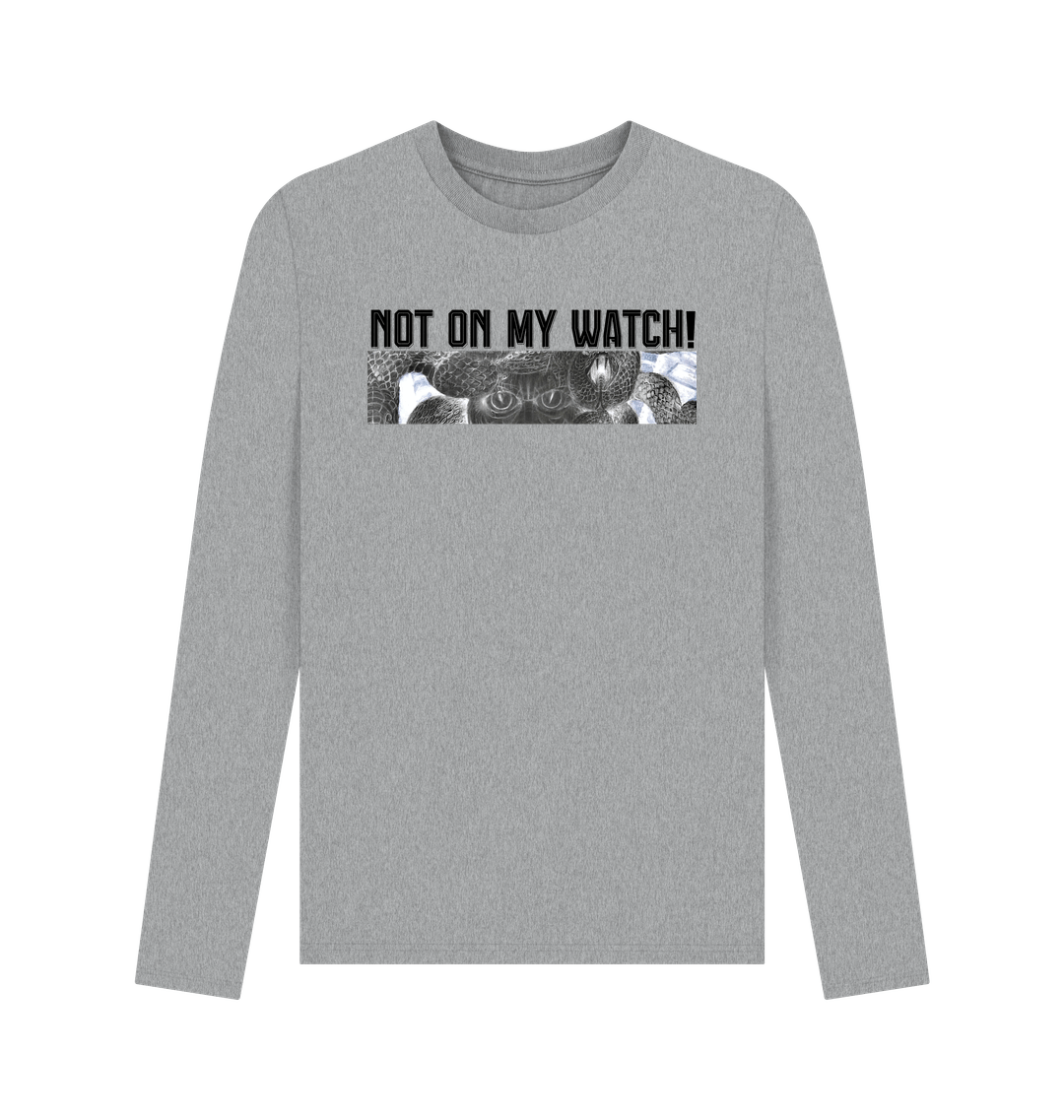 Athletic Grey Printed Long Sleeve T Shirt