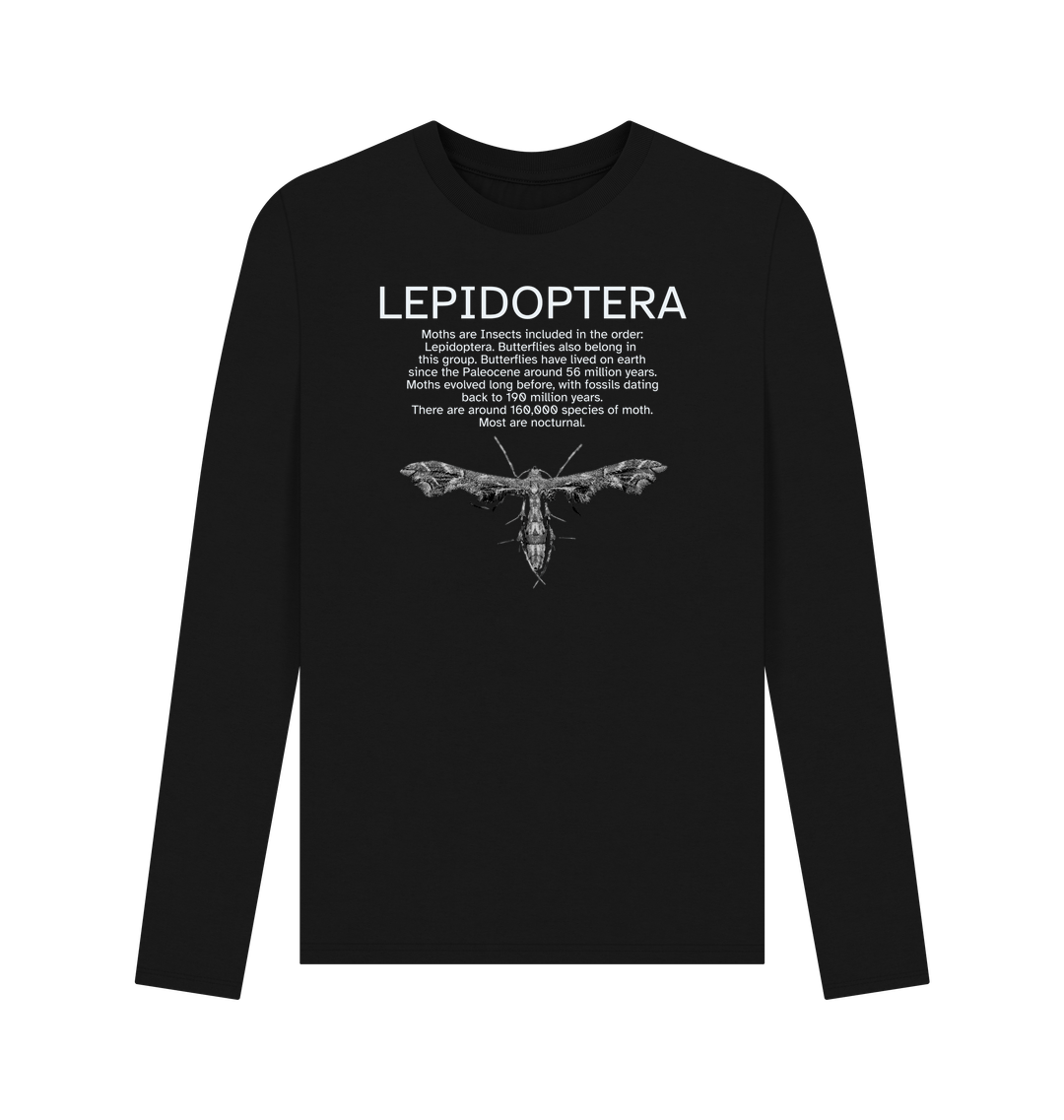 Black Printed Long Sleeve T Shirt