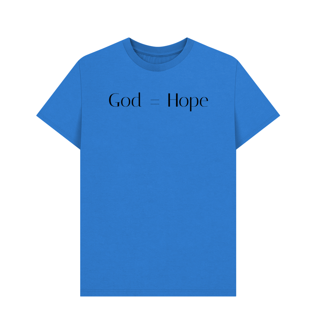 Bright Blue Printed T-shirt