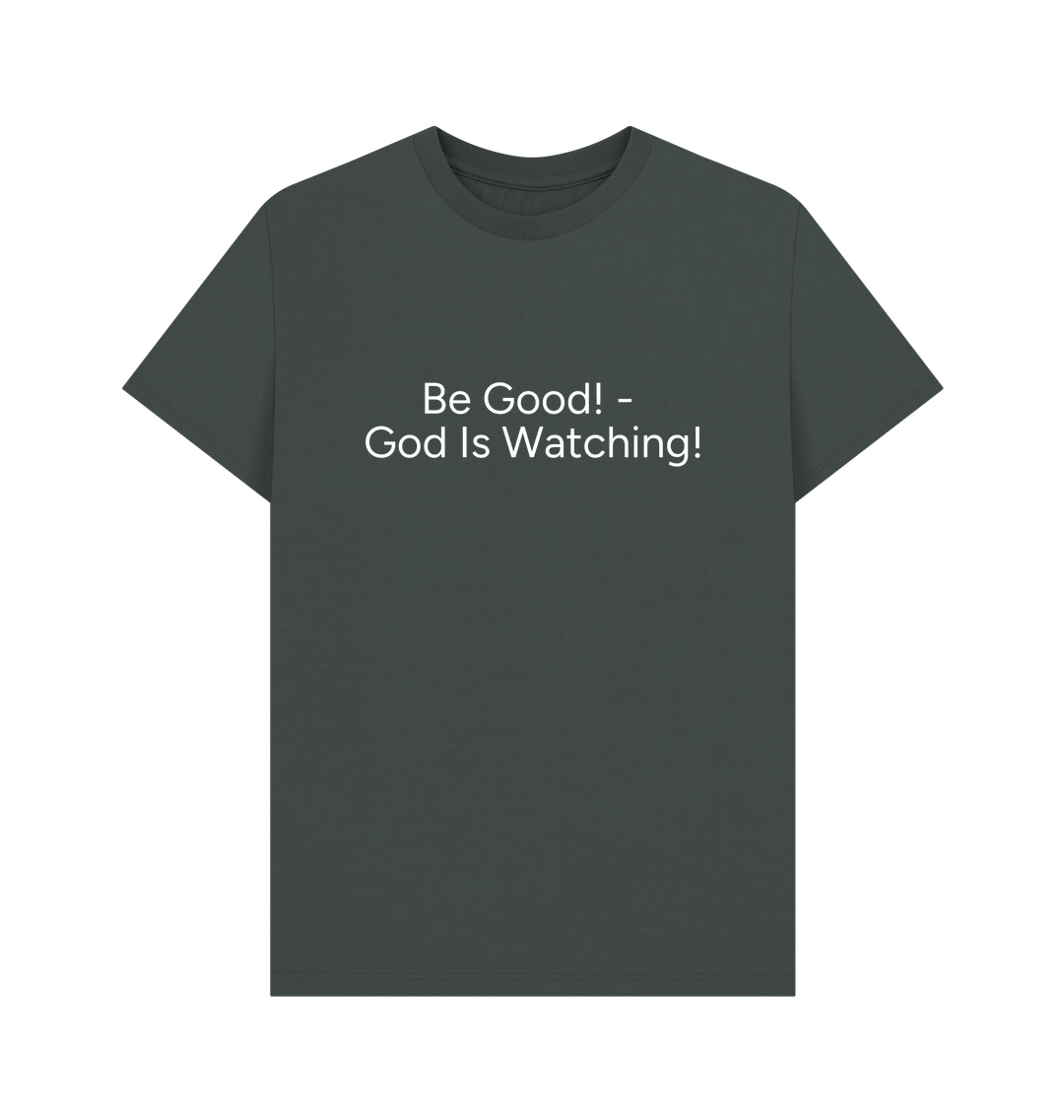 Dark Grey Printed T-shirt