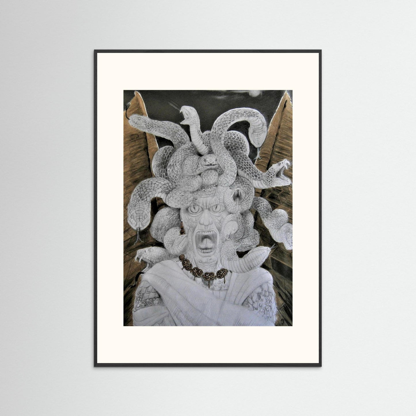 Medusa In Rage.