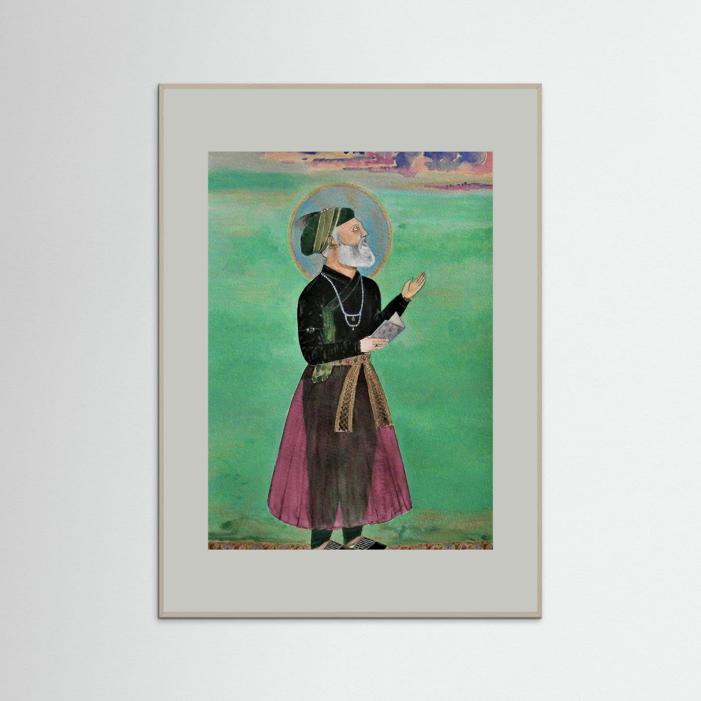 Emperor Aurangzeb Reciting Poems.