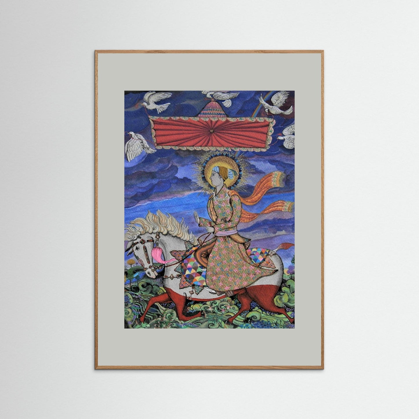 Guru Har Krishan In A Fabulous Dreamscape