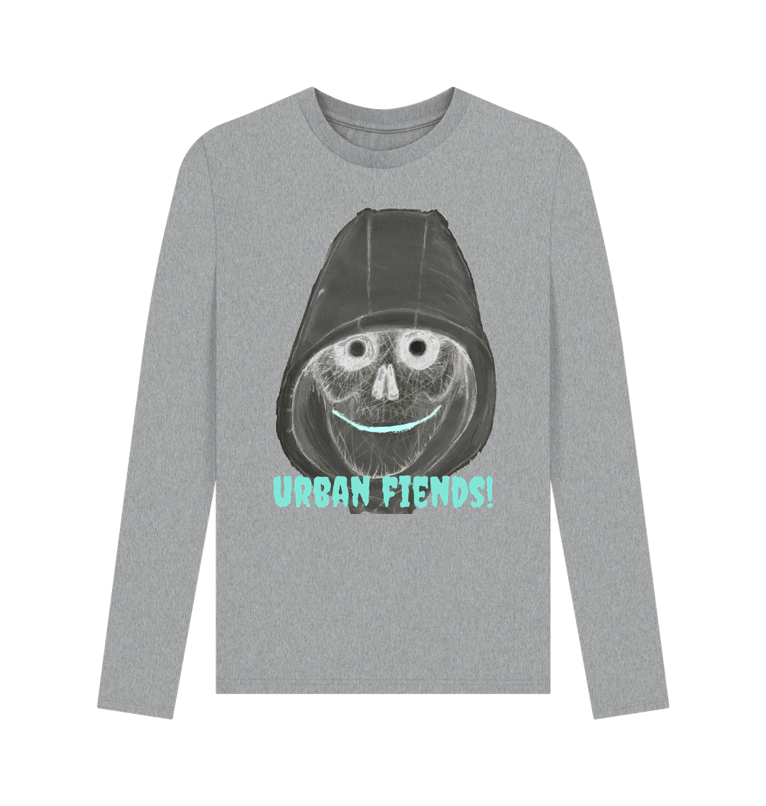 Athletic Grey Printed Long Sleeve T Shirt