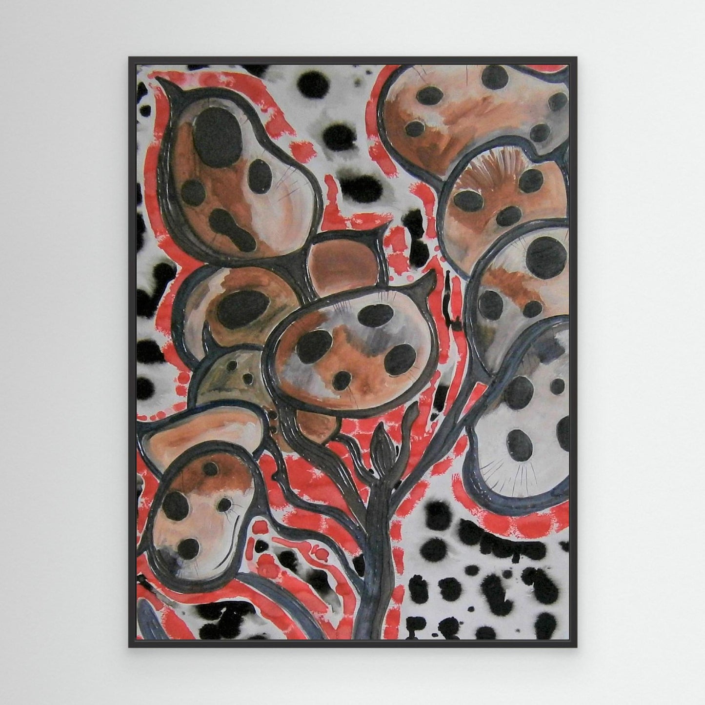 Semi-Abstract Plant Form #1.