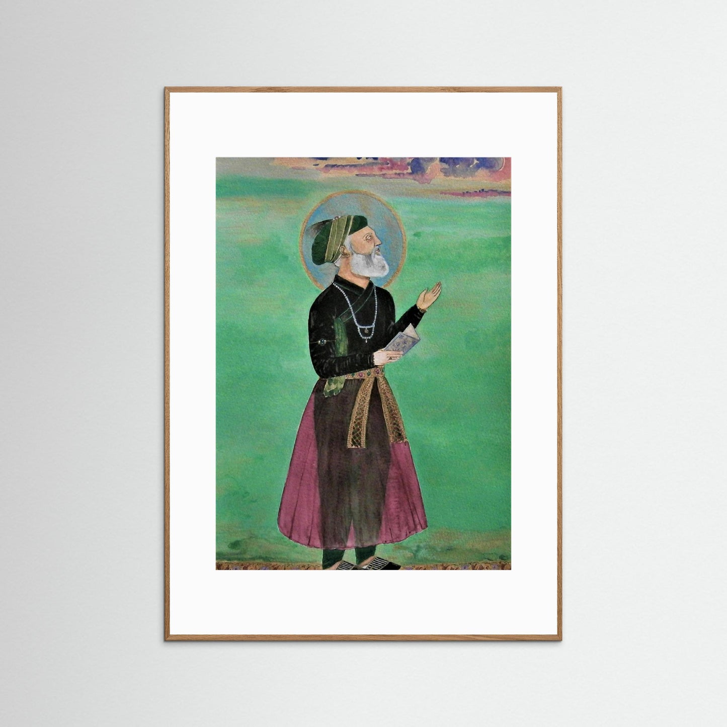 Emperor Aurangzeb Reciting Poems.