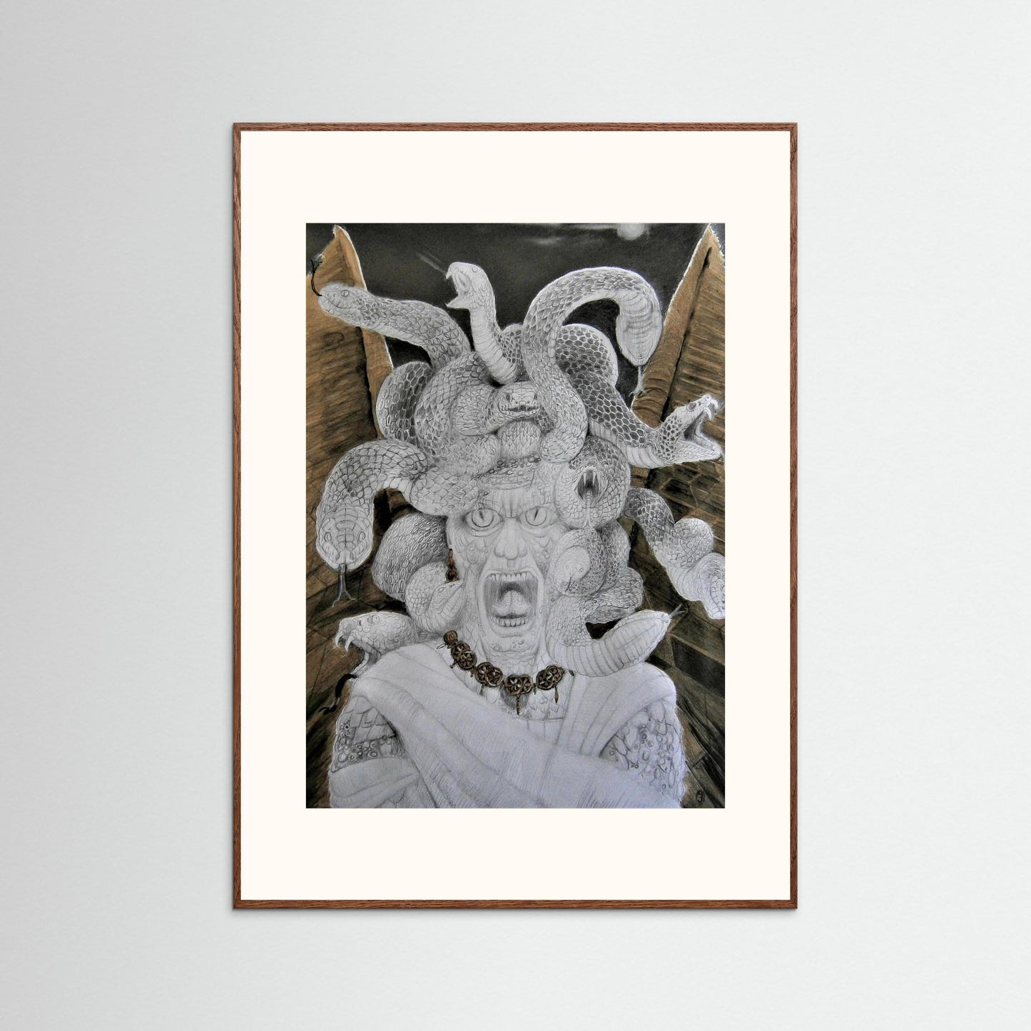 Medusa In Rage.