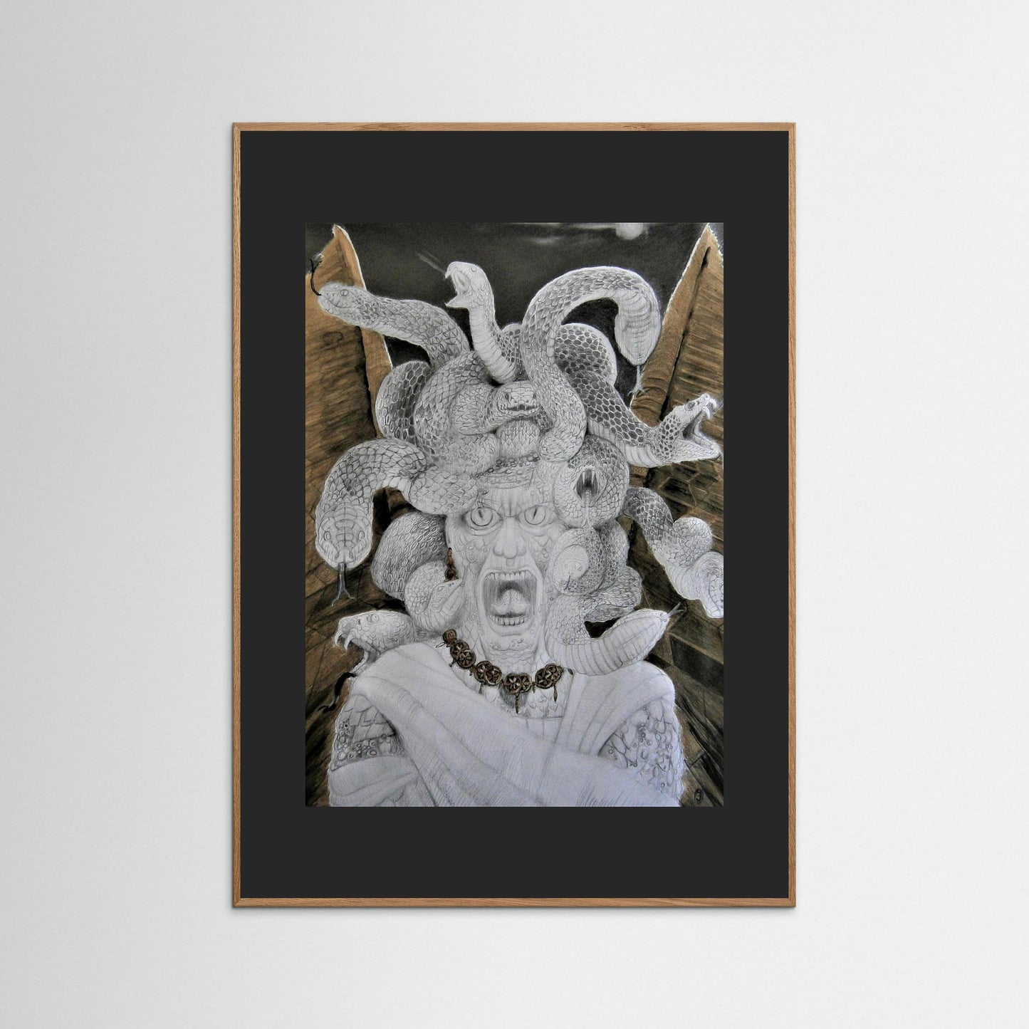 Medusa In Rage.