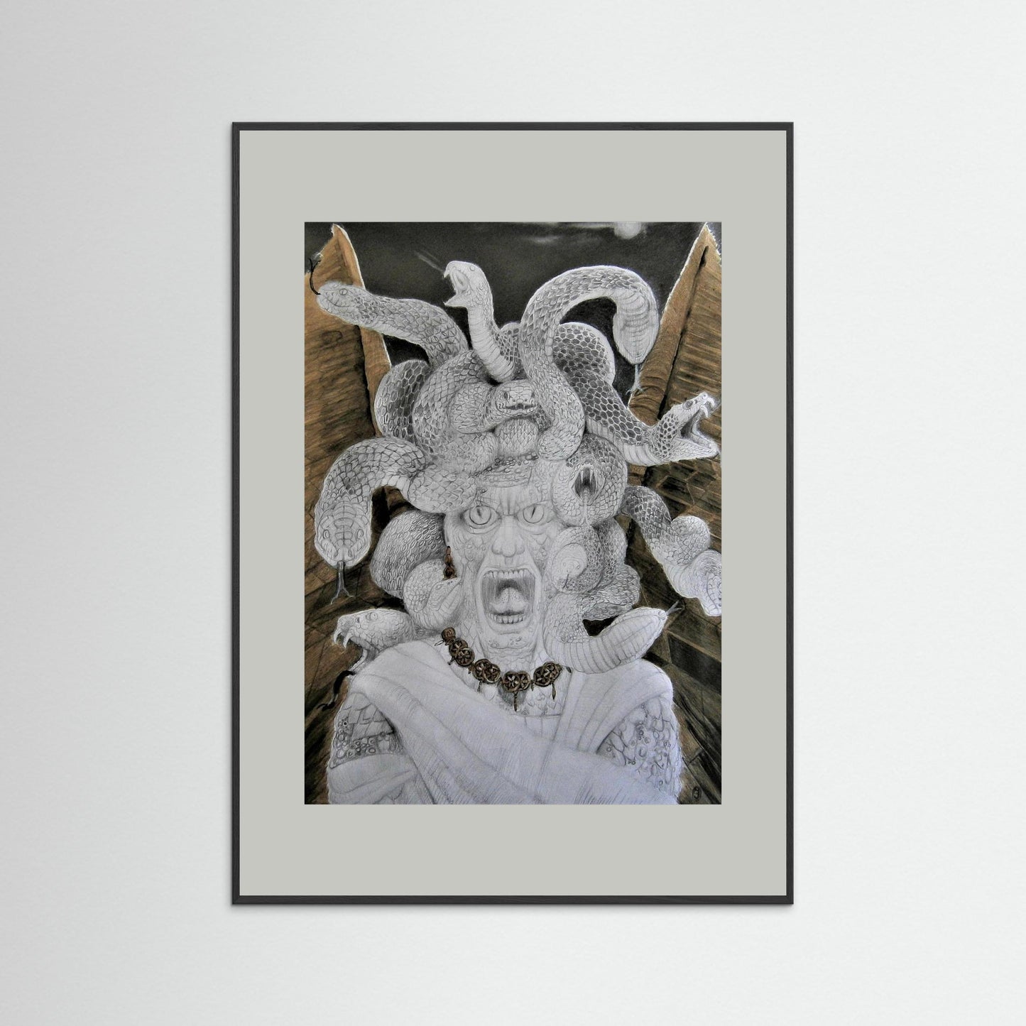 Medusa In Rage.
