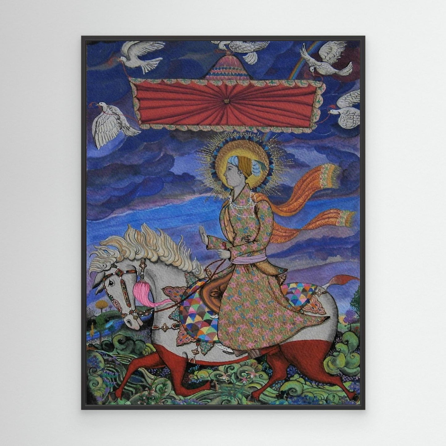 Guru Har Krishan In A Fabulous Dreamscape