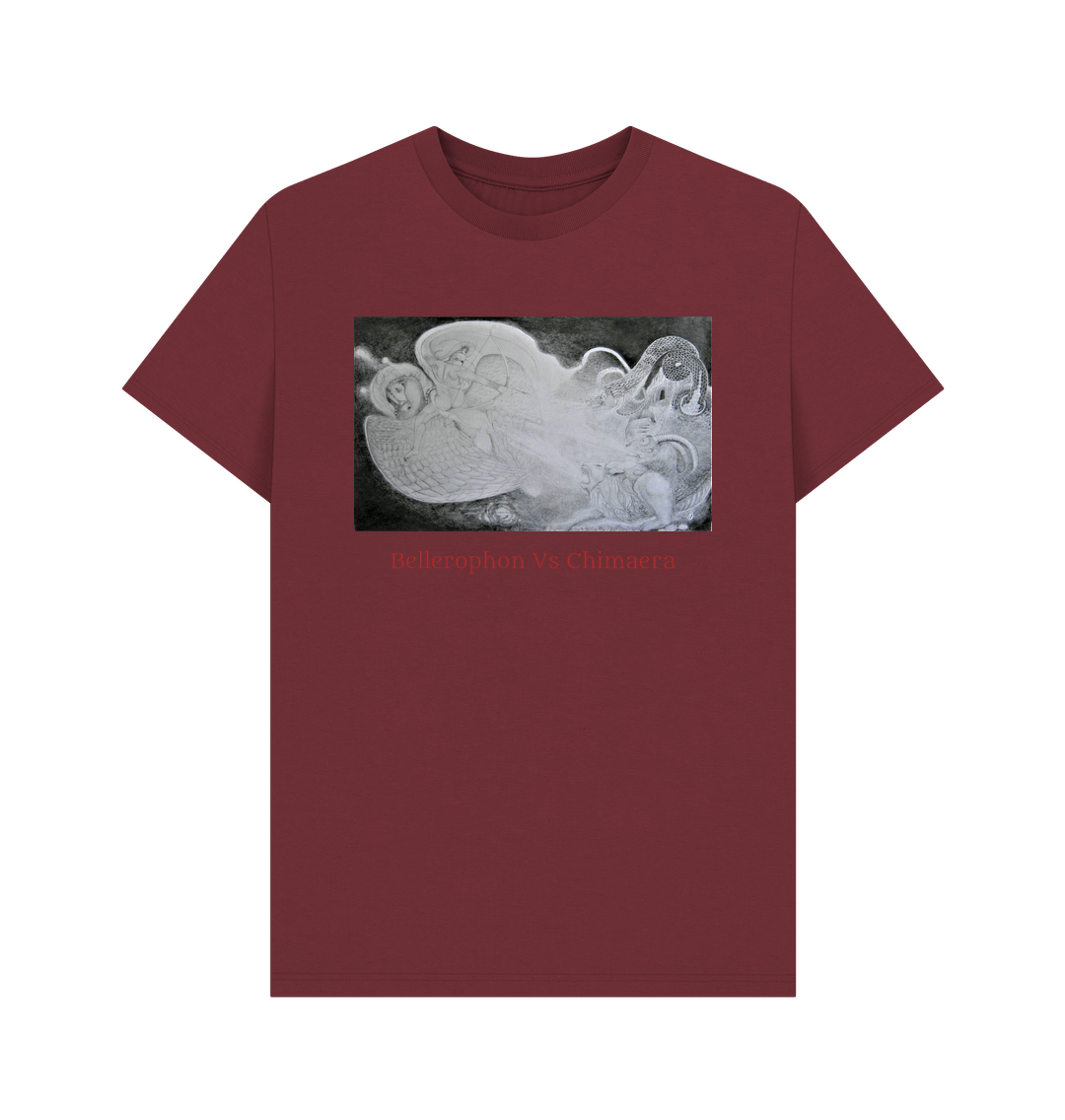 Red Wine Printed T-shirt