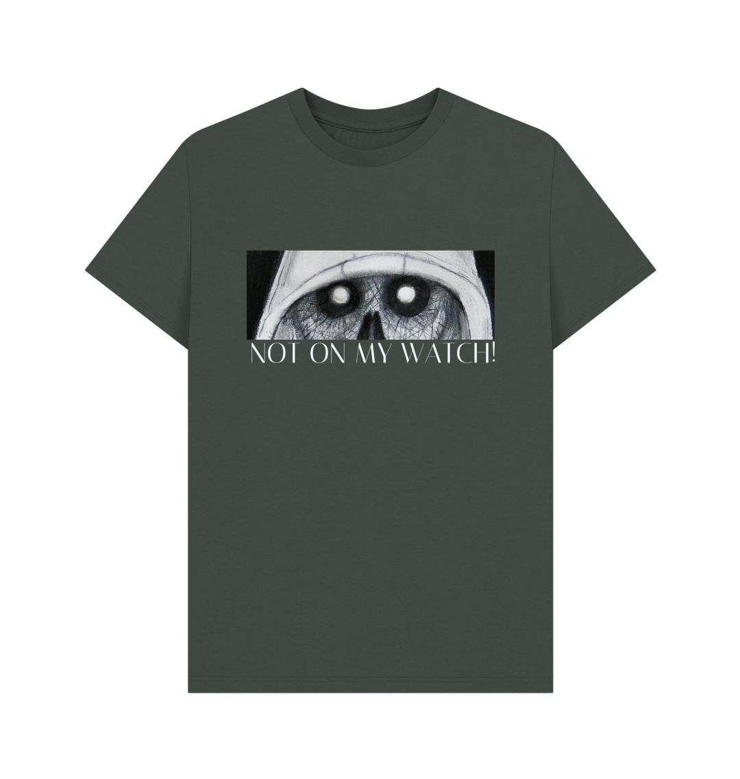 Dark Grey Printed T-shirt