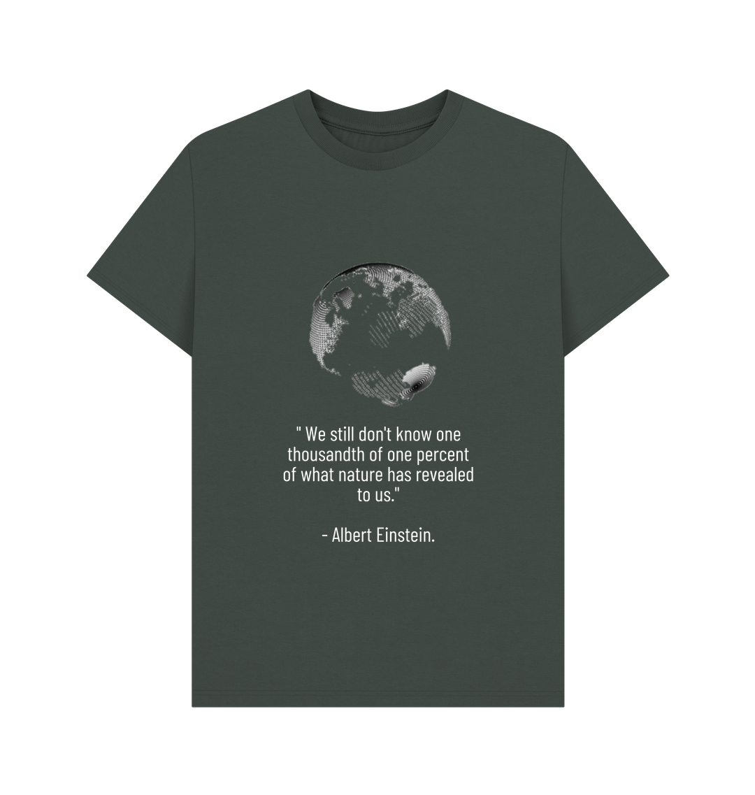 Dark Grey Printed T-shirt