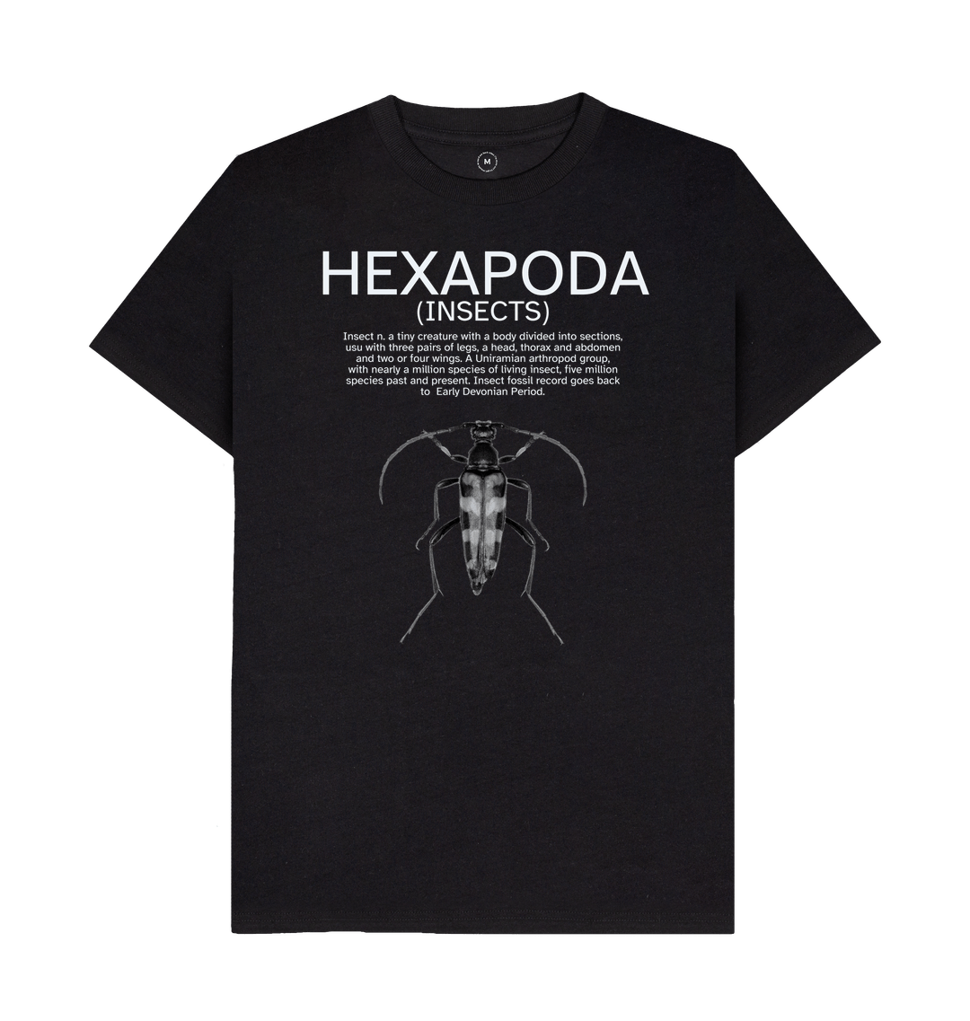 Black Recycled Printed T-Shirt
