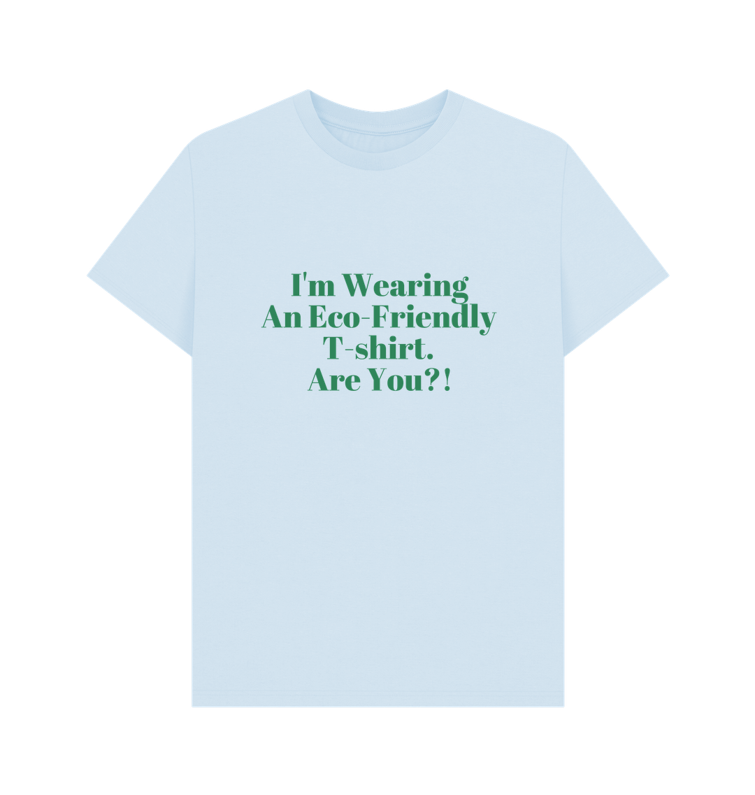 Sky Blue Printed T-shirt