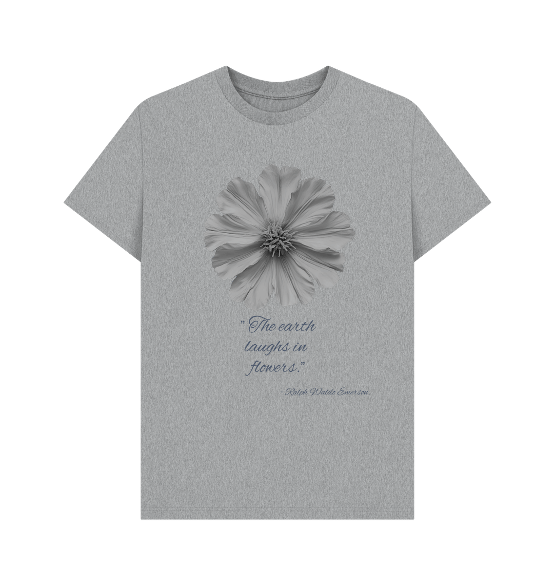 Athletic Grey Printed T-shirt