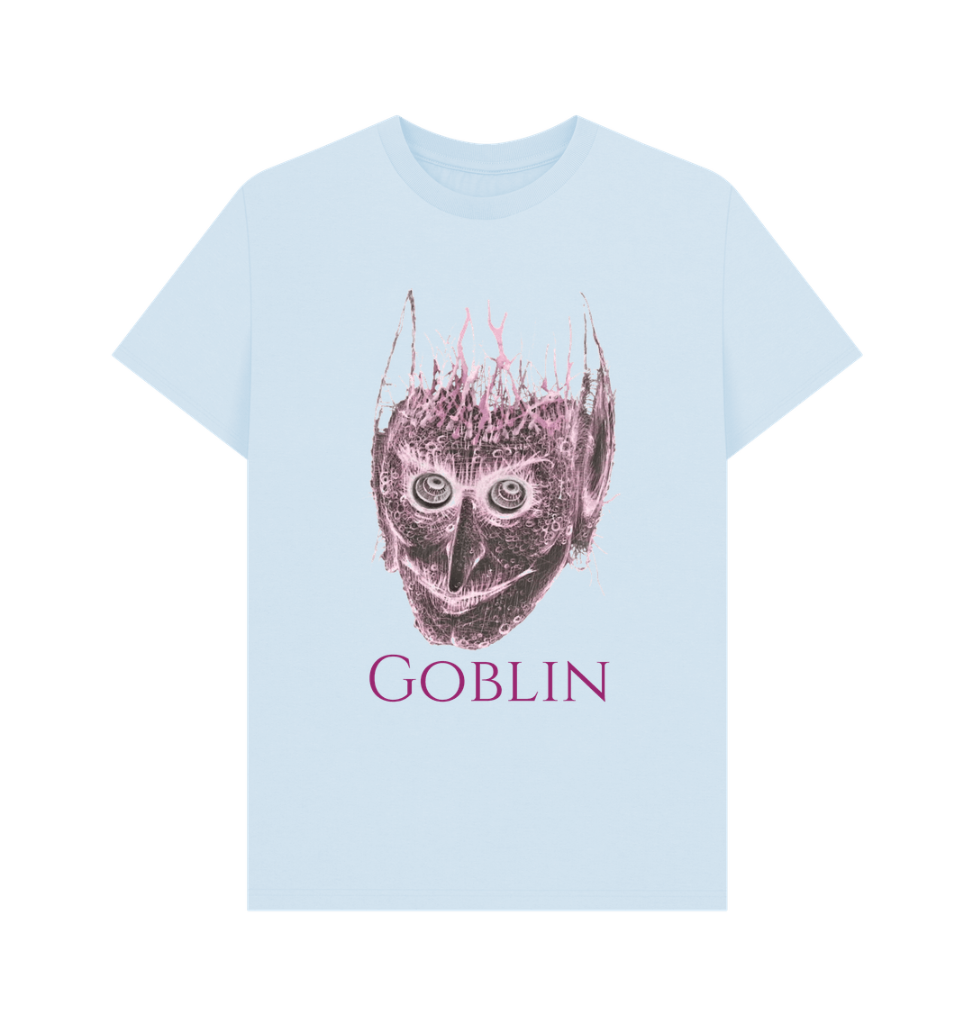 Sky Blue Printed T-shirt