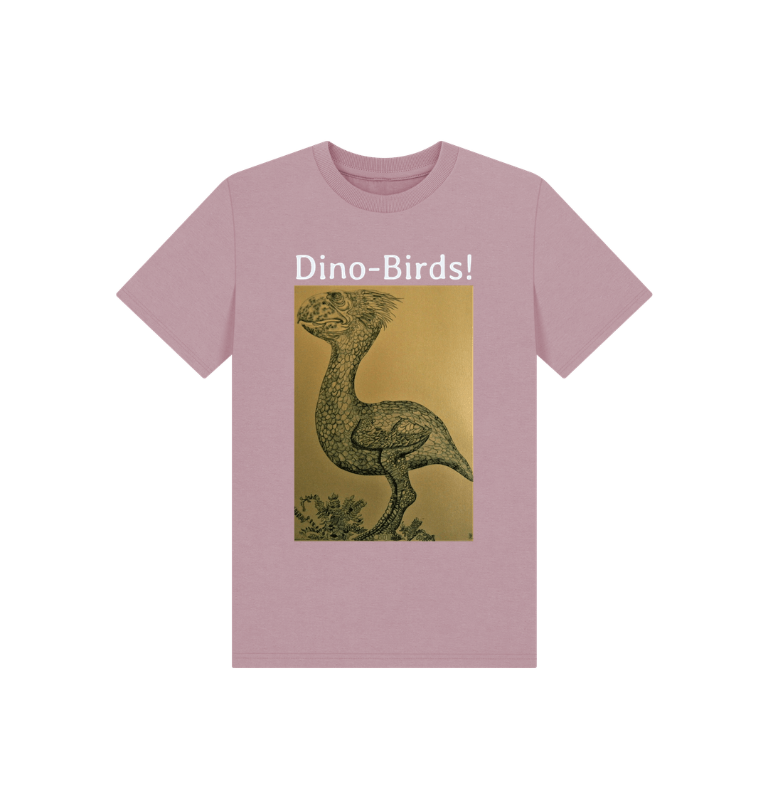 Mauve Printed Kids T-Shirt