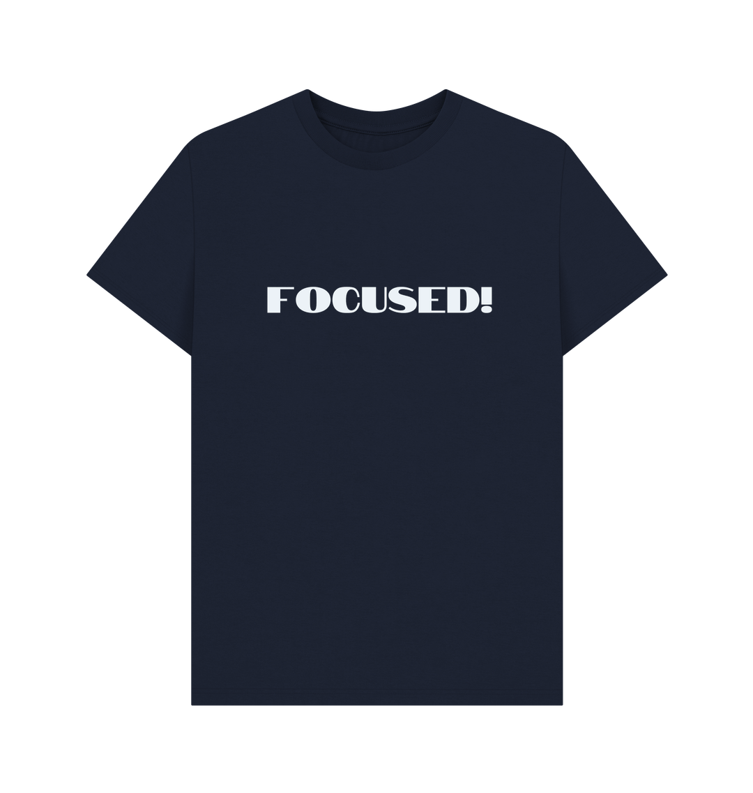 Navy Blue Printed T-shirt