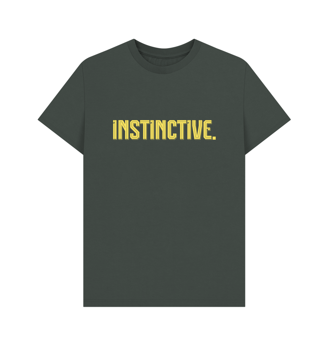 Dark Grey Printed T-shirt
