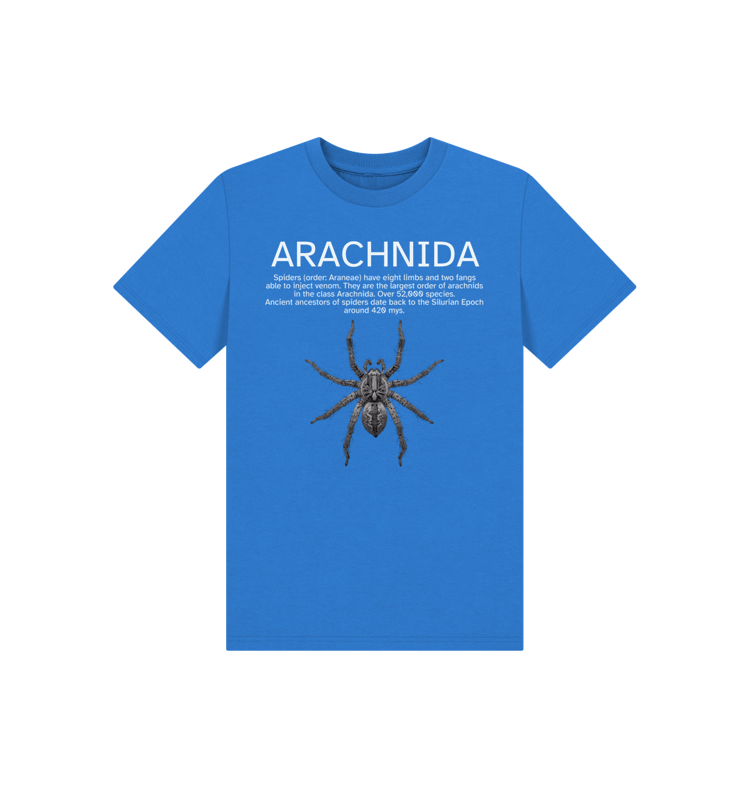 Bright Blue Printed Kids T-Shirt