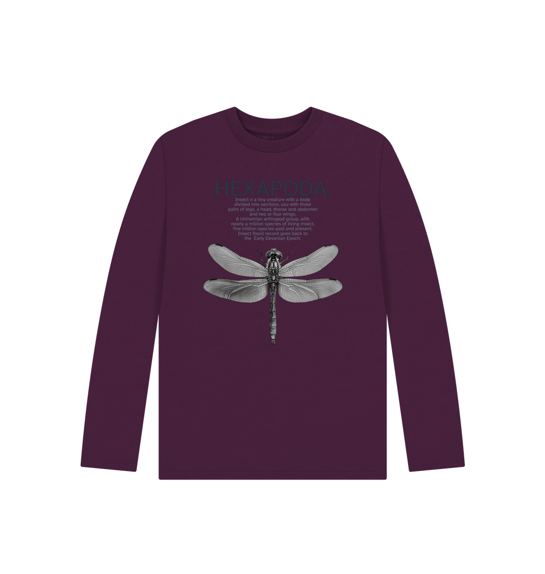 Purple Printed Kids T-Shirt