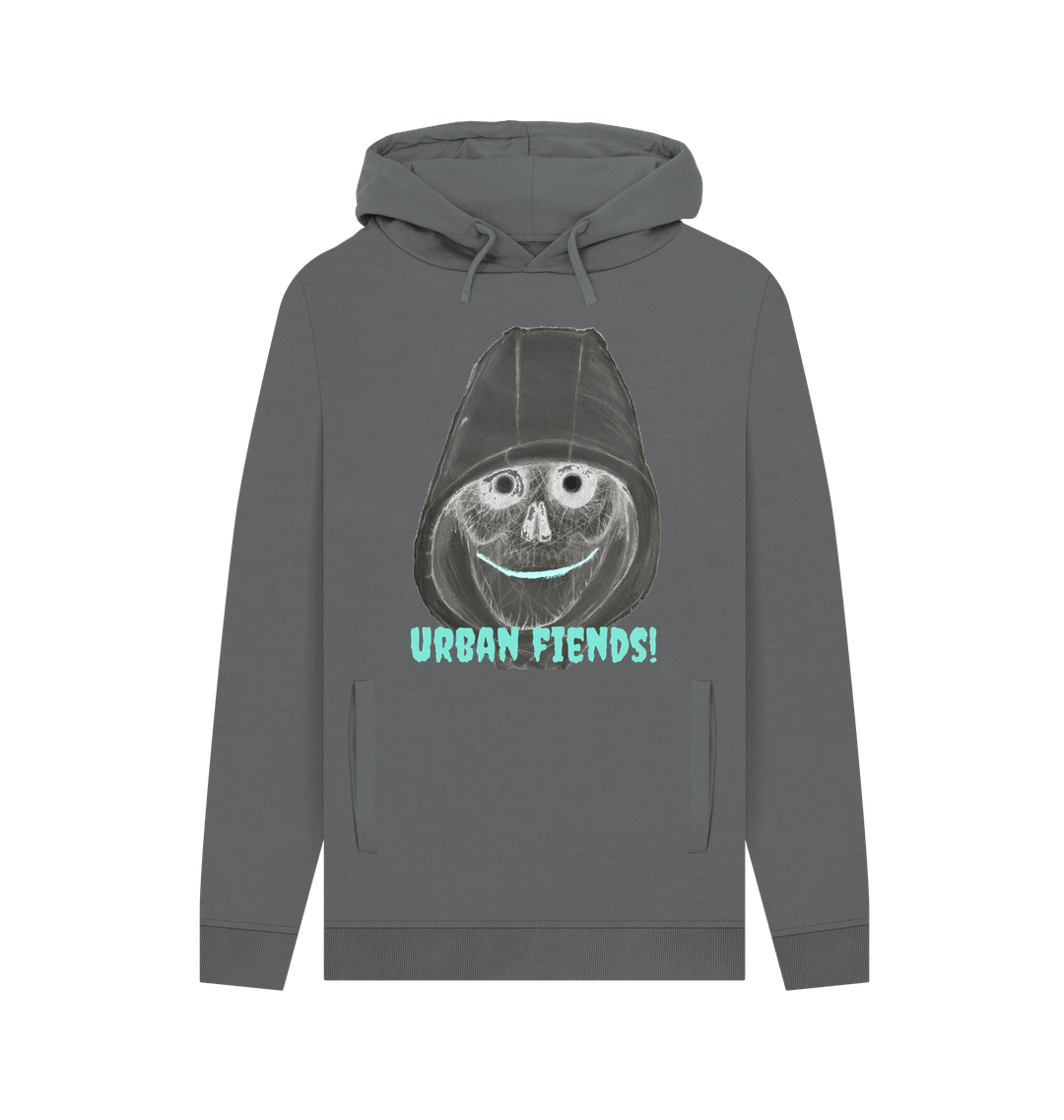 Slate Grey Printed Hoody