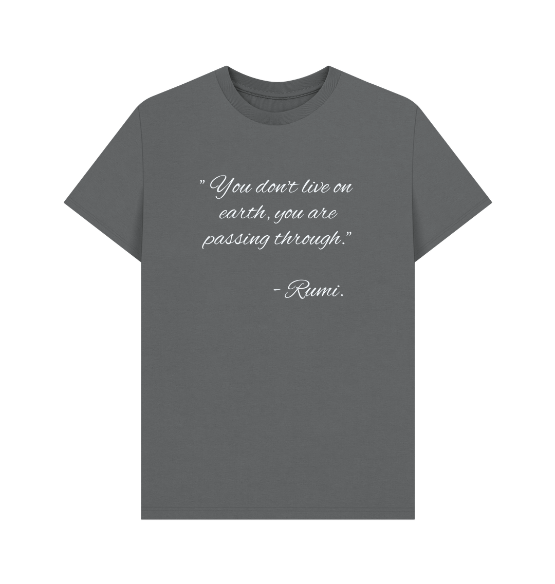 Slate Grey Printed T-shirt