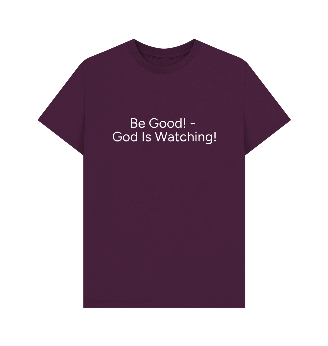 Purple Printed T-shirt