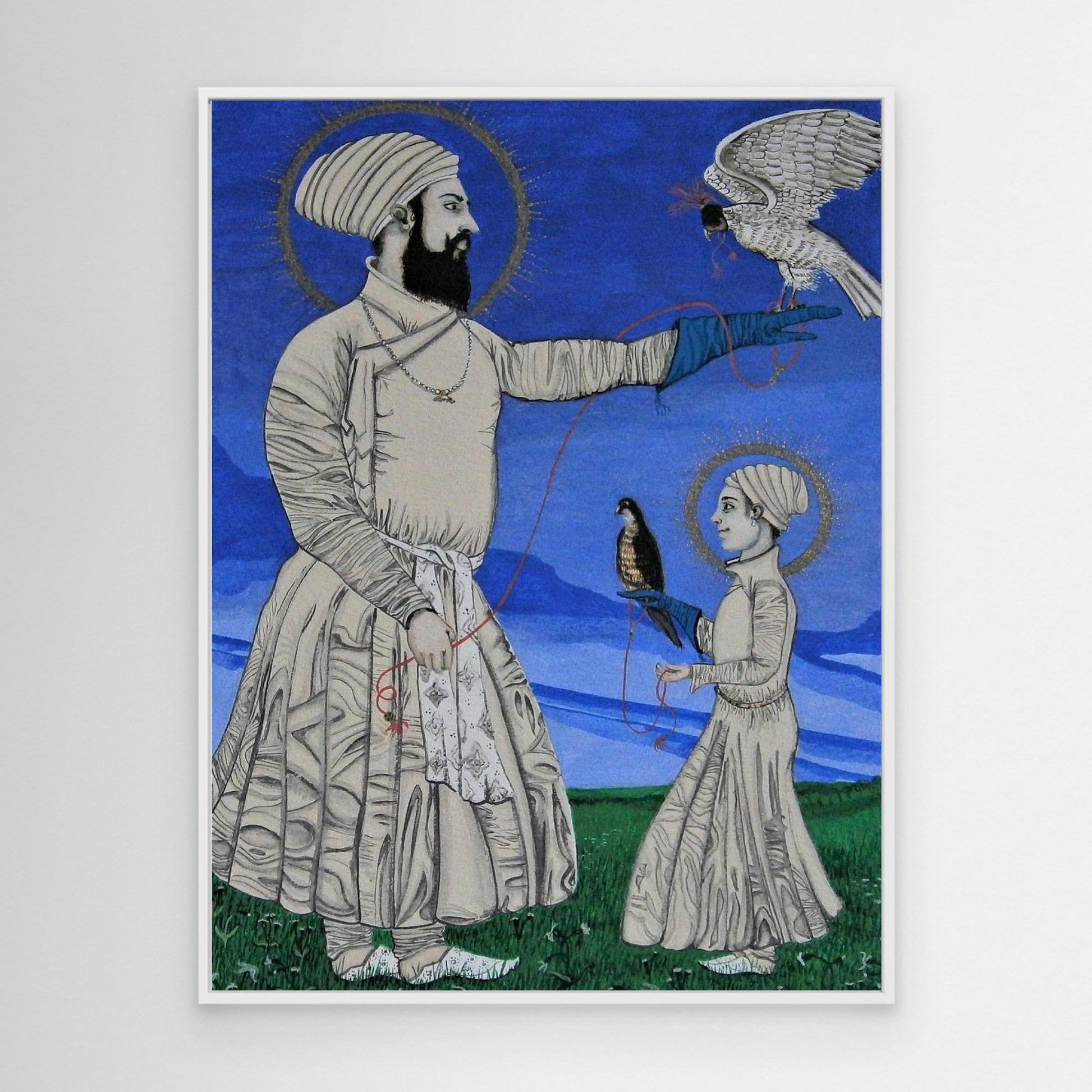 Guru Tegh Bahadur and Gobind Rai.