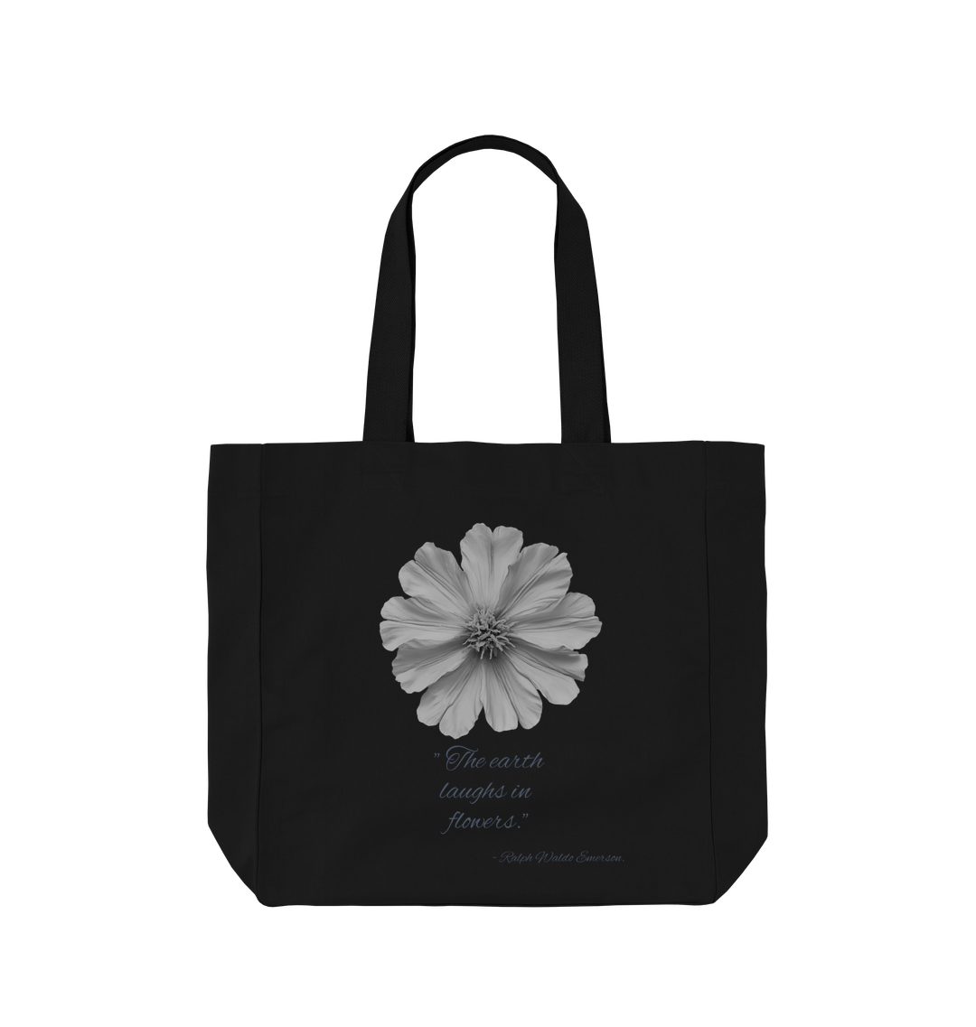 Black Printed Bag