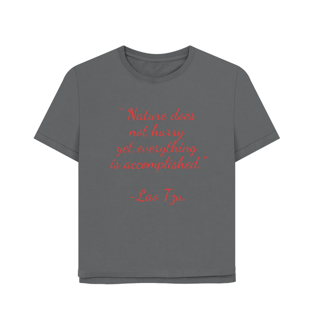 Slate Grey Printed T-shirt
