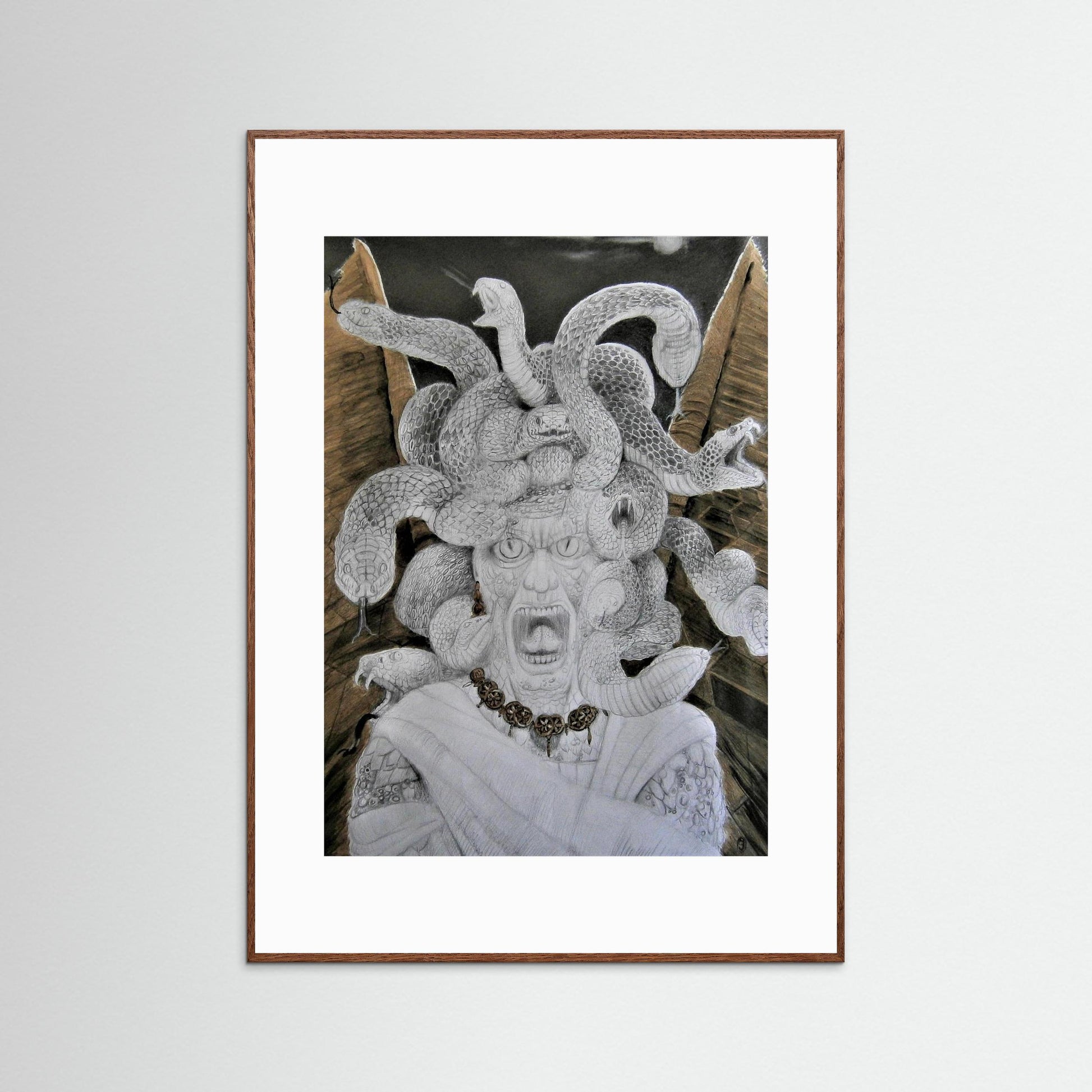 Medusa In Rage.