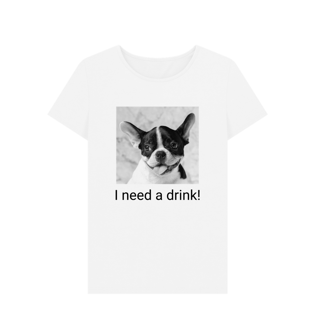 White Printed T-shirt